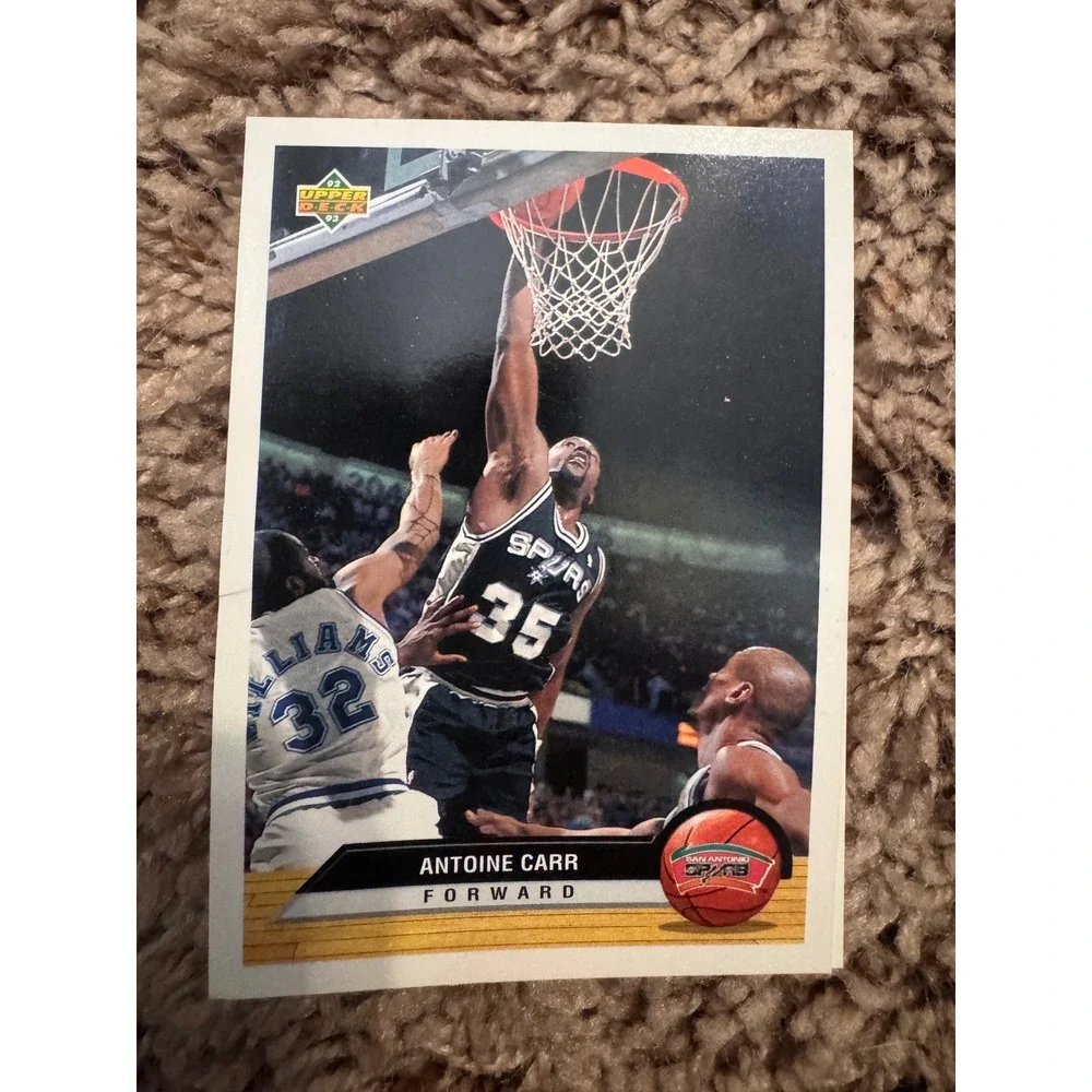 1993 Upper Deck San Antonio Spurs  Lot David Robinson‎ & Antoine Carr – 26 Cards